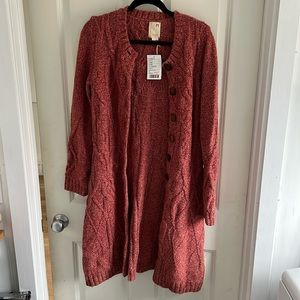 NWT Anthropologie sweater coat
